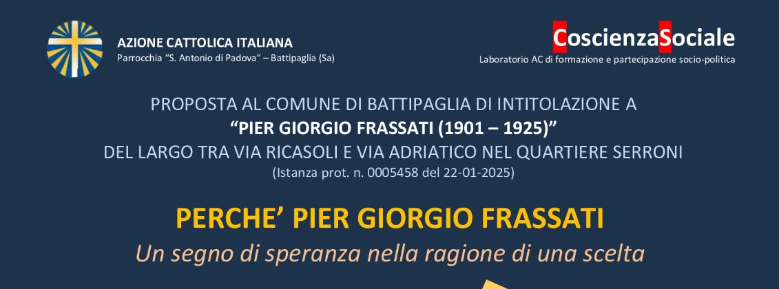 Pier Giorgio Frassati: Un Segno Di Speranza Nella Ragione Di Una Scelta